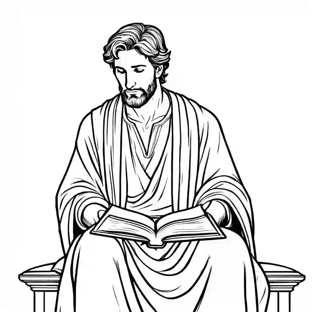 The Prodigal Son coloring pages